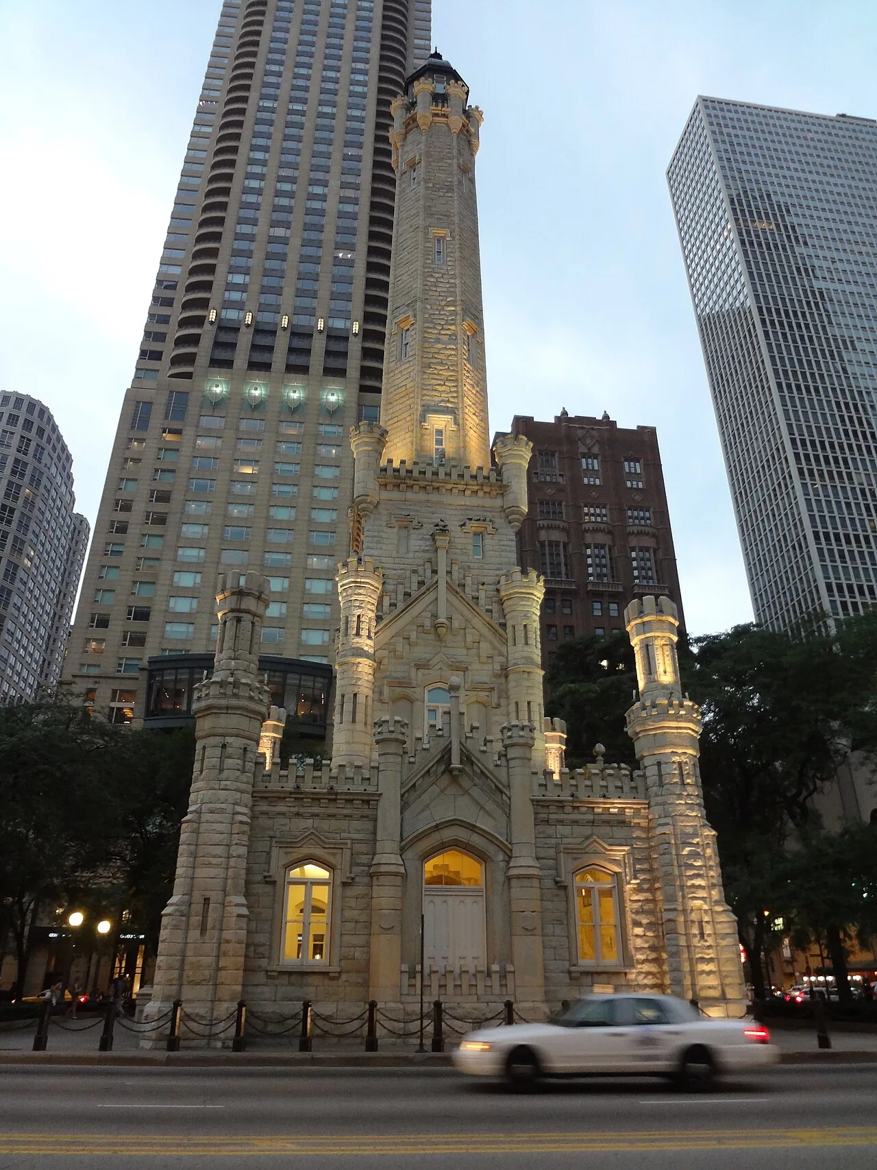 Park Tower architectural detail